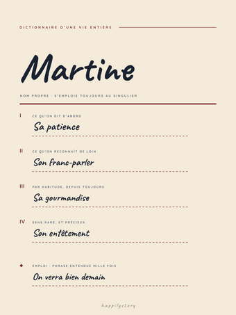 Mon dictionnaire personnel
