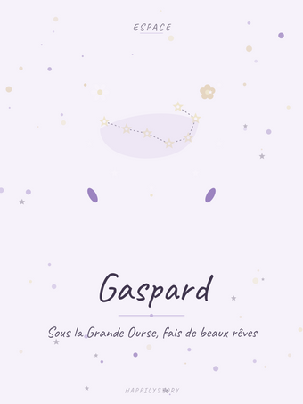 Affiche Espace — Constellation de l'Ourse