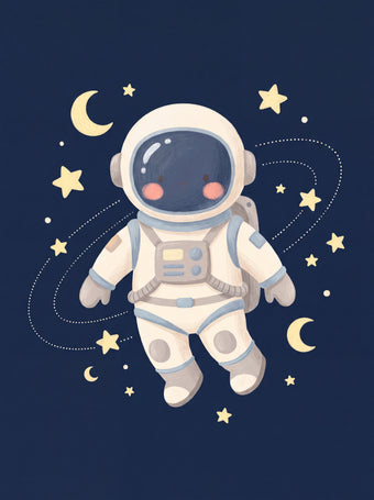 Affiche Astronaute