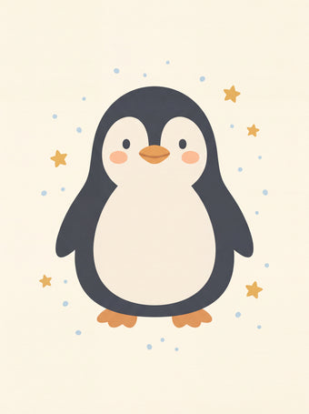 Affiche Pingouin