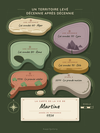 La carte de ma vie