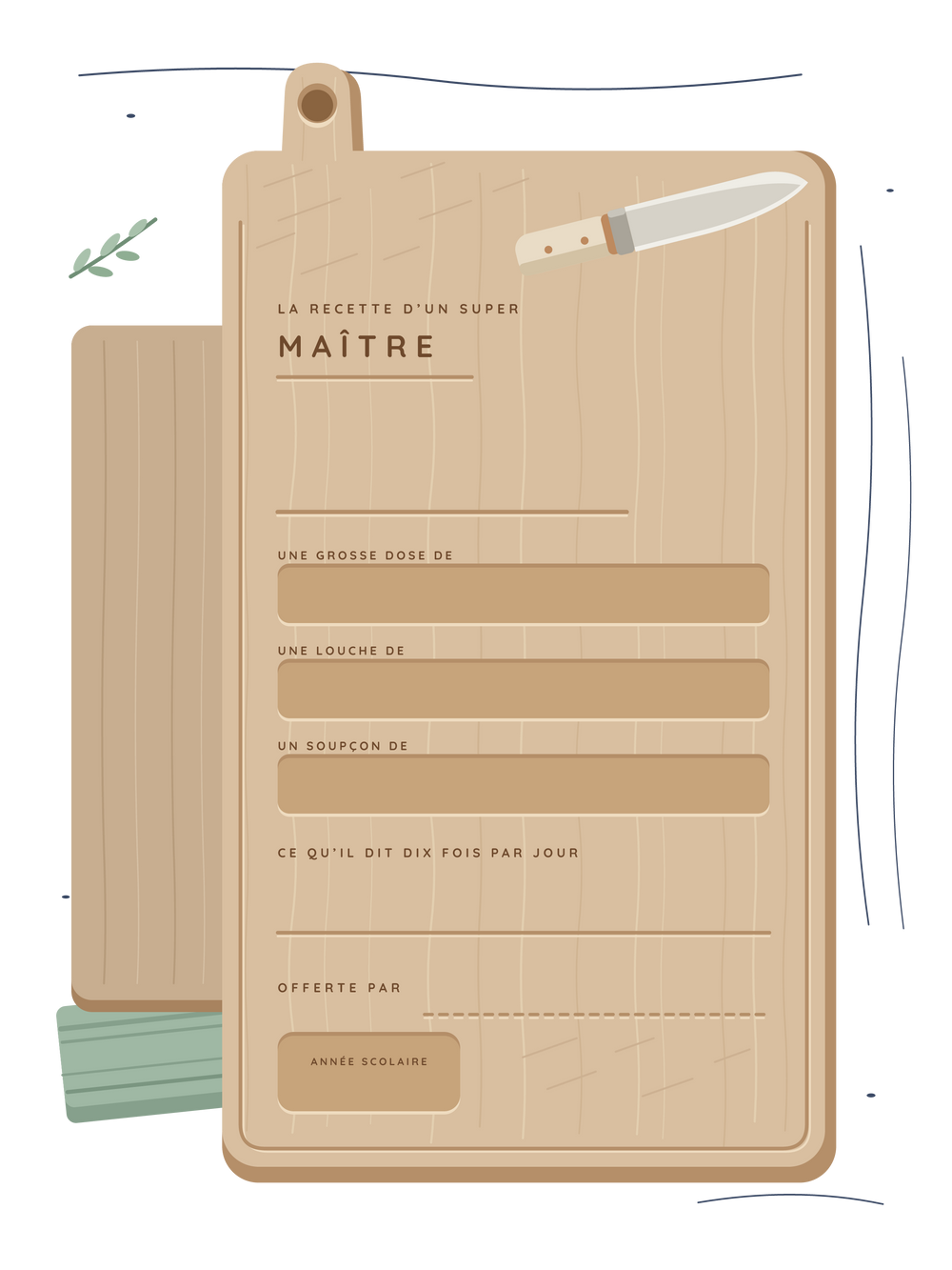 La recette d'un super maître