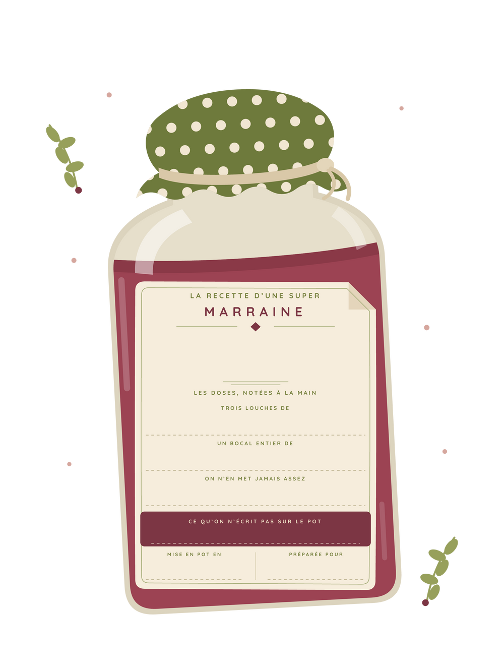 La recette d'une super marraine