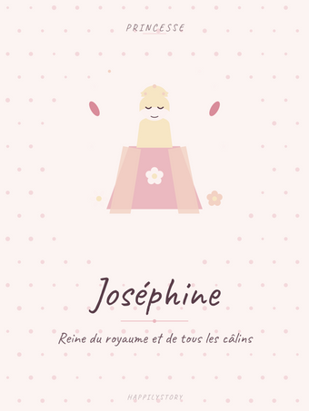 Affiche Château — Reine au diadème