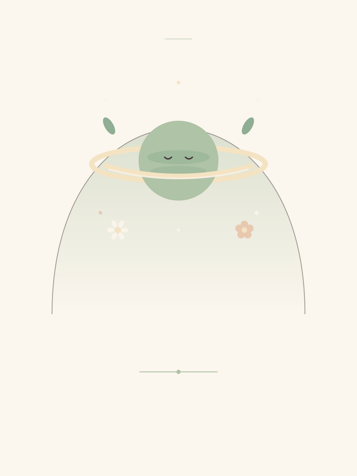 Affiche Espace — Saturne et ses anneaux
