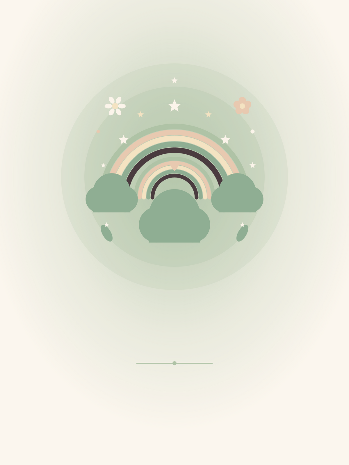 Affiche Monde Magique — Arc-en-ciel