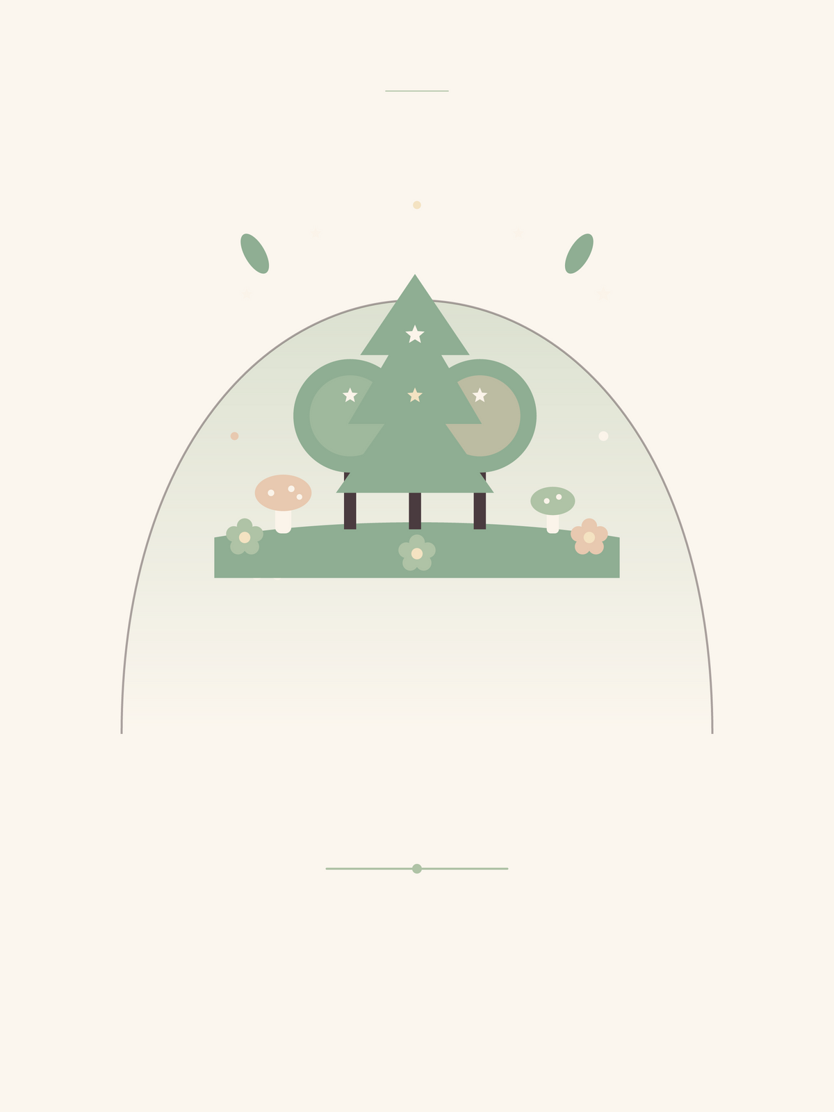 Affiche Monde Magique — Forêt enchantée