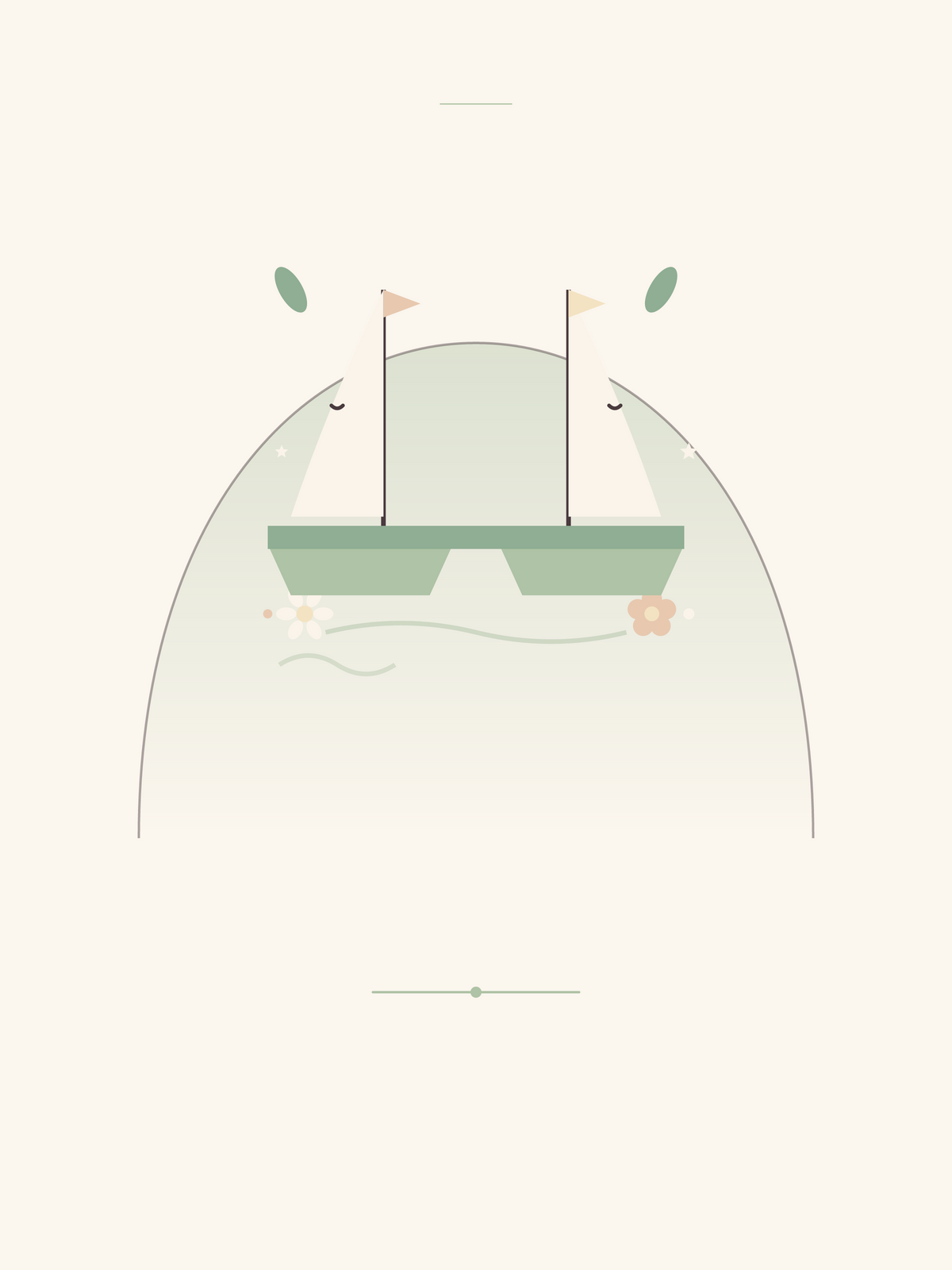 Affiche Ciel & Mer — Catamaran