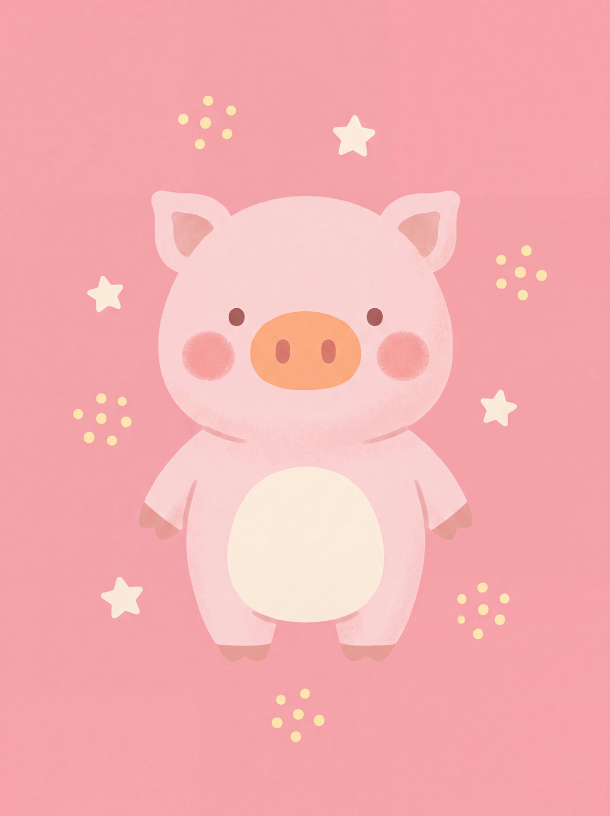 Affiche Cochon