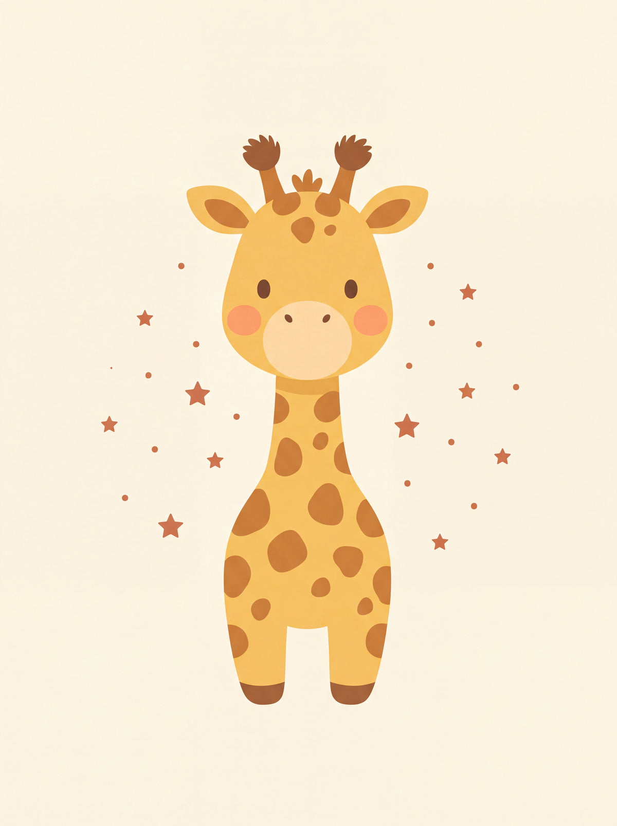 Affiche Girafe