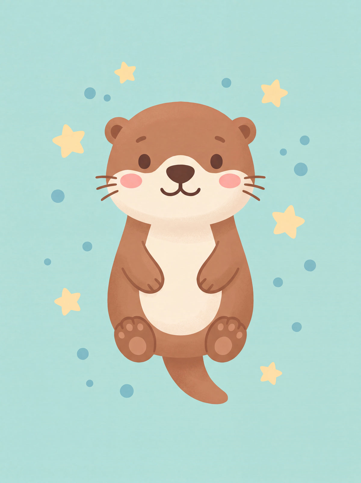 Affiche Loutre