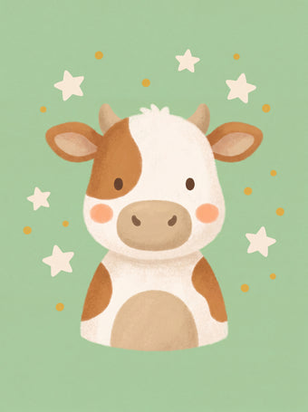 Affiche Vache