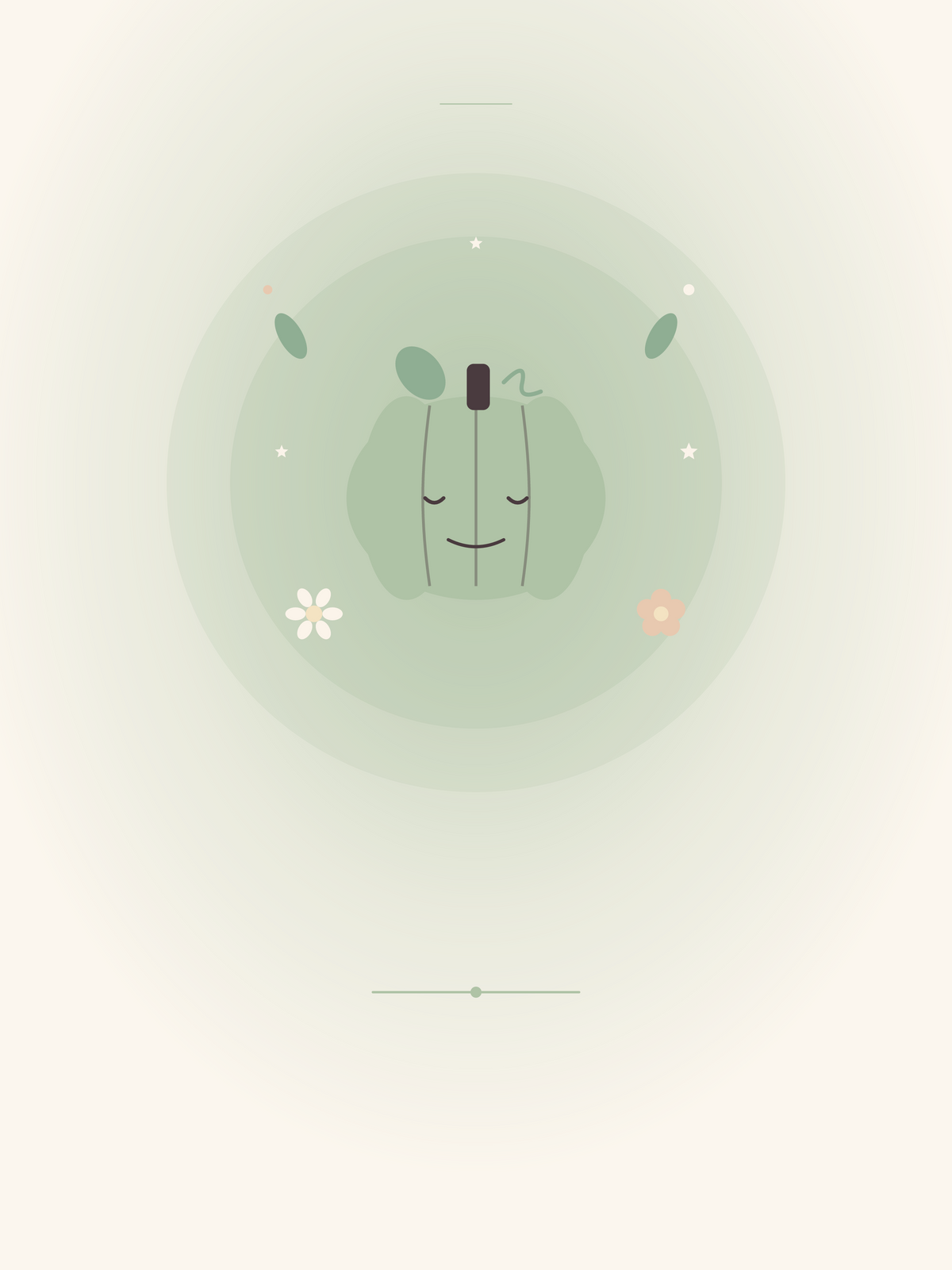 Affiche Saisons — Citrouille d'automne