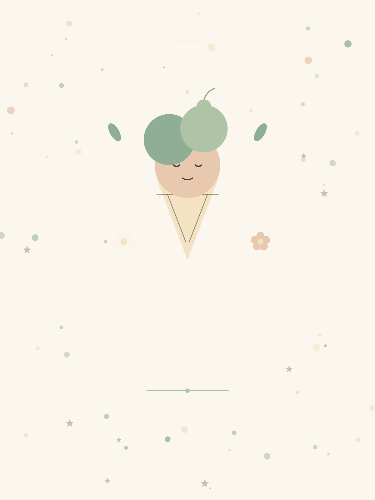 Affiche Saisons — Glace d'été