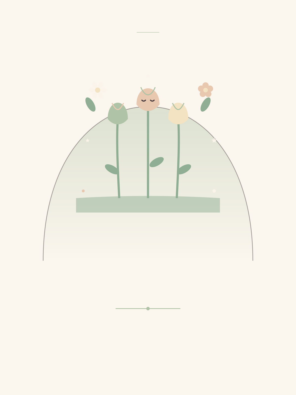 Affiche Saisons — Tulipes de printemps