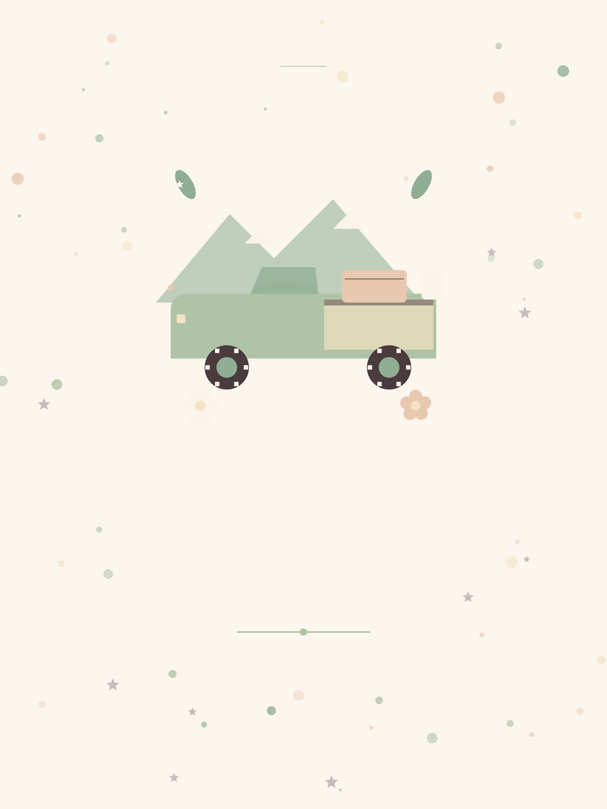 Affiche Véhicules — Pickup aventure
