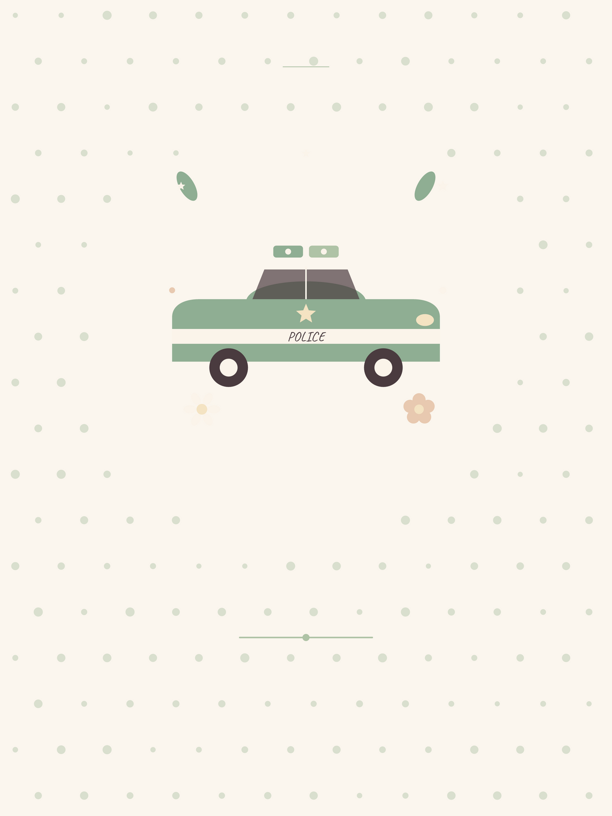 Affiche Véhicules — Voiture de police