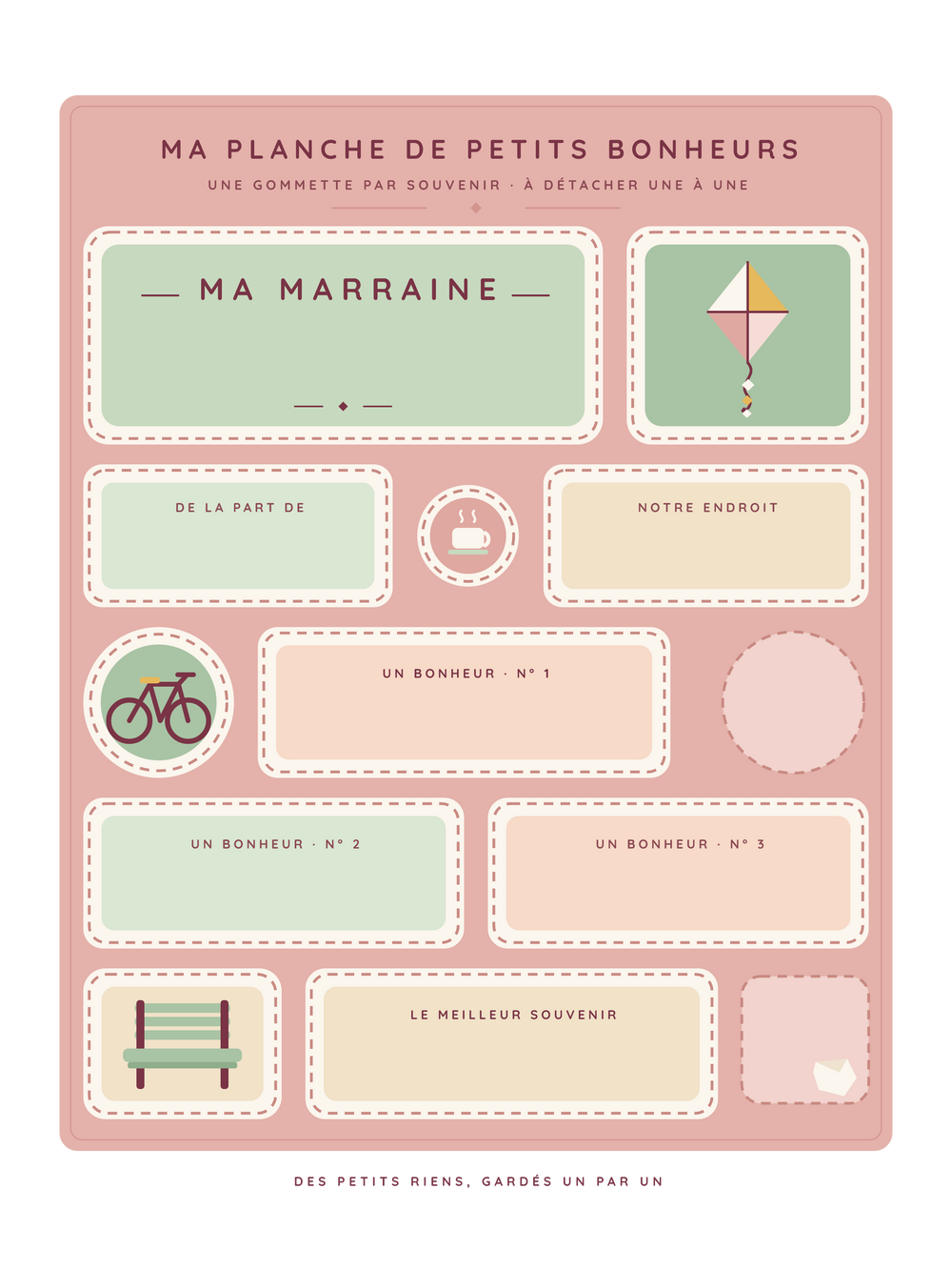 Les petits bonheurs avec ma marraine