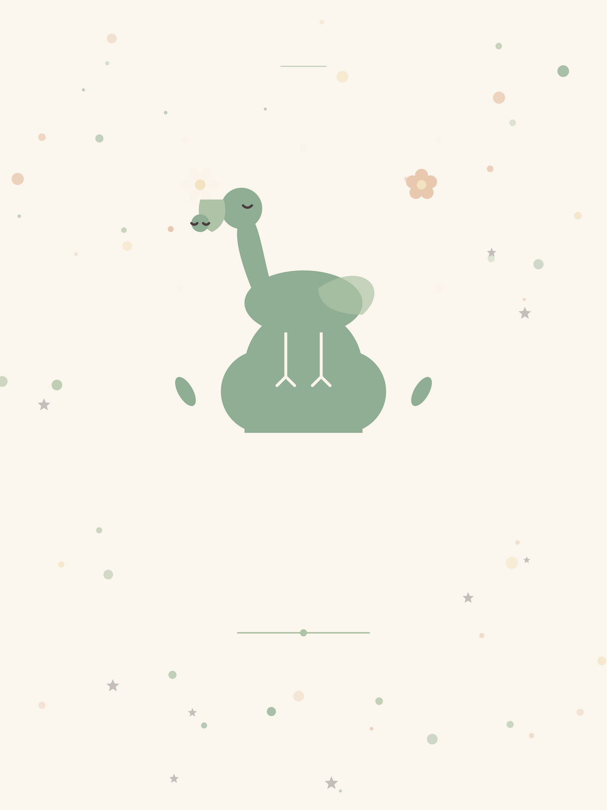 Affiche Naissance — Cigogne